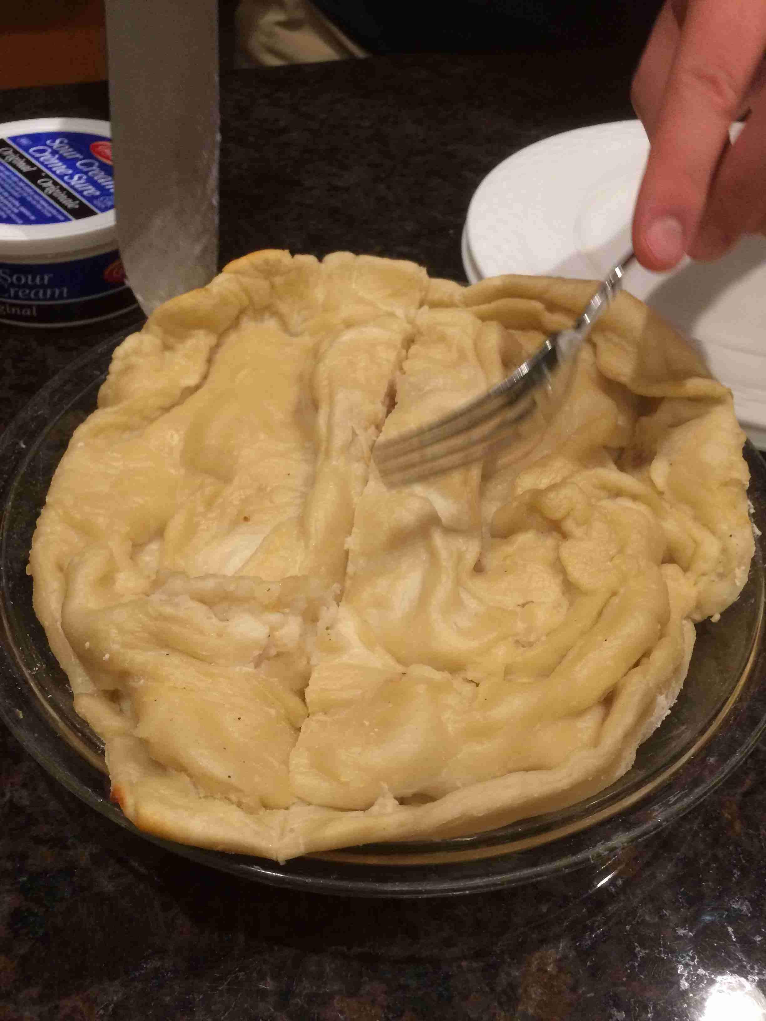More like a pie?